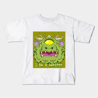 I am a MONSTER Kids T-Shirt